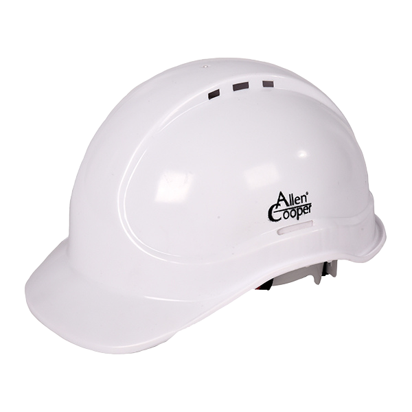 ALLEN COOPER HELMET WHITE