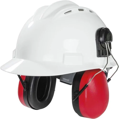 HELMET WITH EAR MUFF