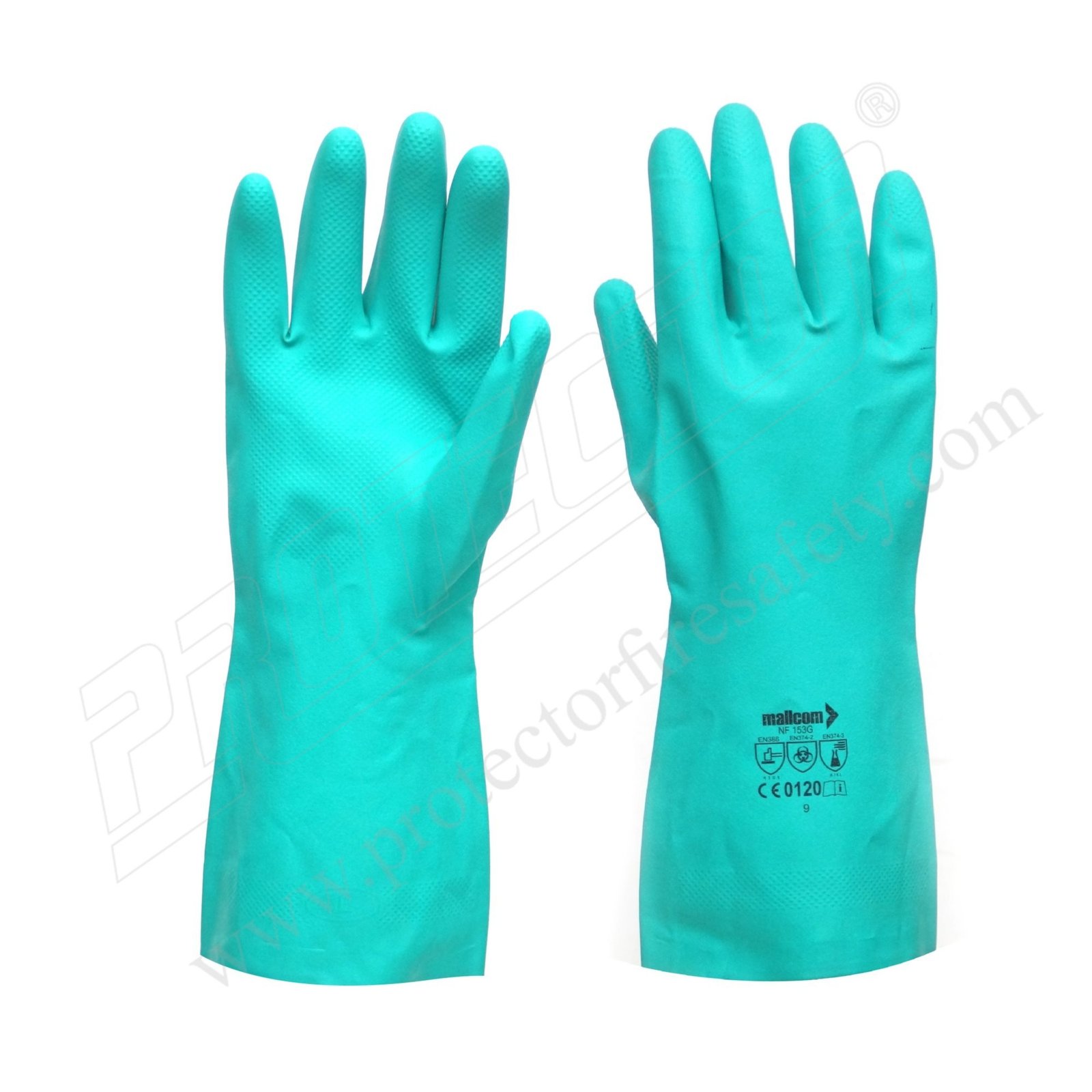 green-nitrile-with-flock-lined-hand-gloves